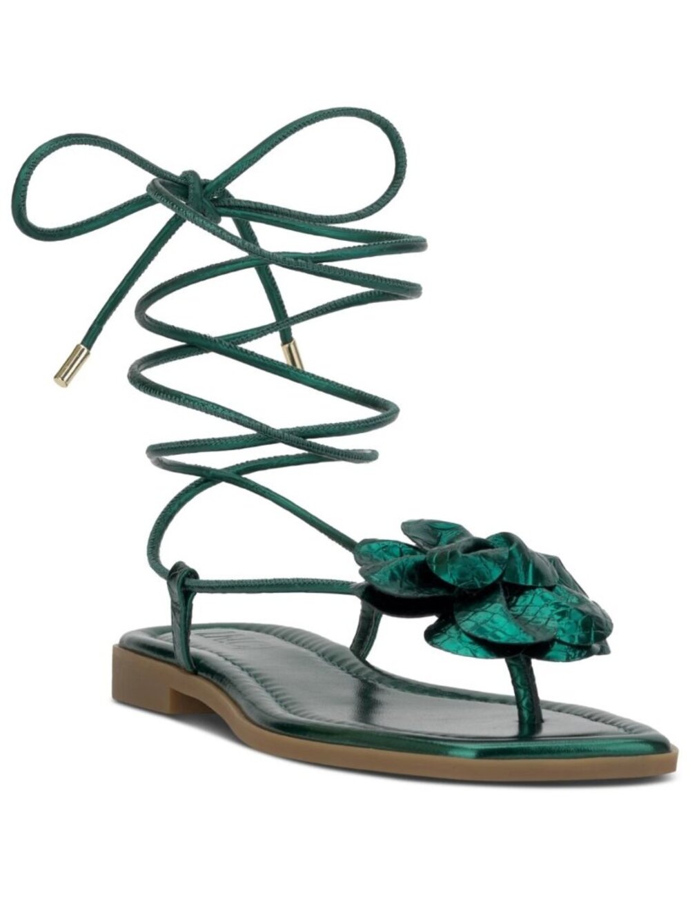I.N.C. International Concepts Gilma Flower Flat Sandals Women’s Sizes 8 & 8.5 M